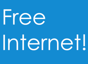 Free internet connection