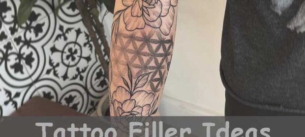 Creative small patterns as tattoo filler ideas
