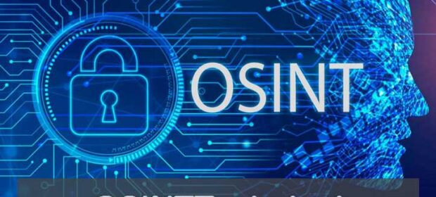 Cybersecurity expert using OSINTTechnical tools