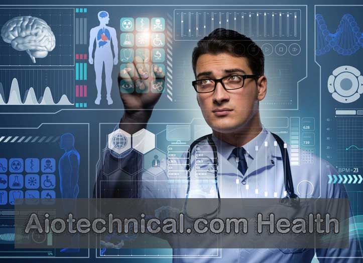 Aiotechnical.com Health on digital health background